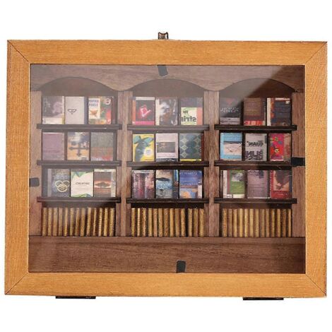 Mini bibliothèque, étagère anti-anxiété, mini bibliothèque