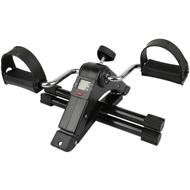 

Mini bicicleta estática, bielas y bielas plegables, bicicleta de fitness, máquina de ejercicio cardiovascular para entrenamiento de brazos, piernas