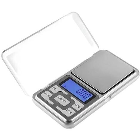 Mini bilancia di precisione portatile per gioielli, bilancia elettronica retrò ad alta precisione (0,1 g), bilancia da tè, bilancia domestica per oro - modello da 500 g
