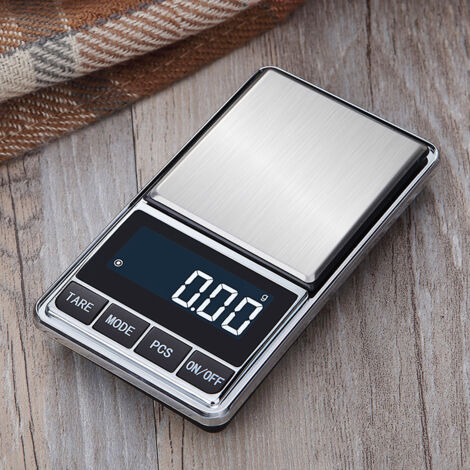 Mini bilancia tascabile portatile, bilancia di precisione per gioielli (0,01 g), bilancia elettronica di precisione.