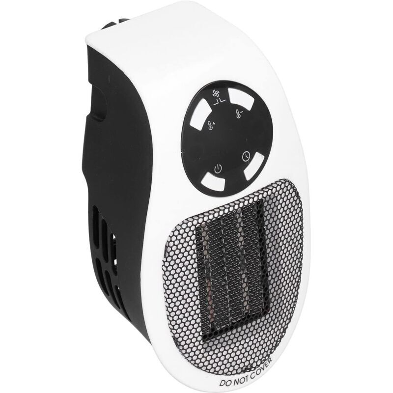 Image of Mini black and white 500W heater&hellip;