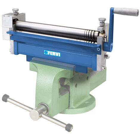 MINI BLECHBEARBEITUNG MACHINE 3 WALZEN RUNDEBIEGEROLLEN FERVI 0235