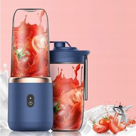 Mini blender portable sans fil pour smoothies et jus, avec gobelets de 400 ml