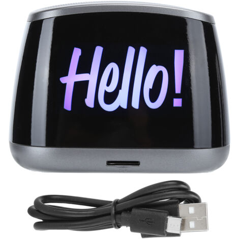 Mini-Bluetooth-Lautsprecher mit kraftvollem Bass, graue Soundbox für Mobiltelefone