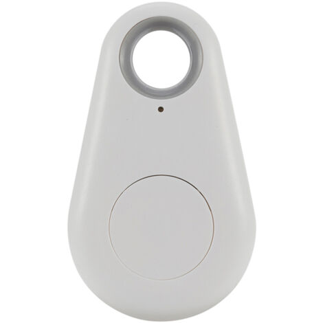 Mini-Bluetooth-Tracker zur Verlustsicherung für Schlüssel, Koffer, Haustiere, elektronische Geräte – Alarm und Ortung (Weiß)