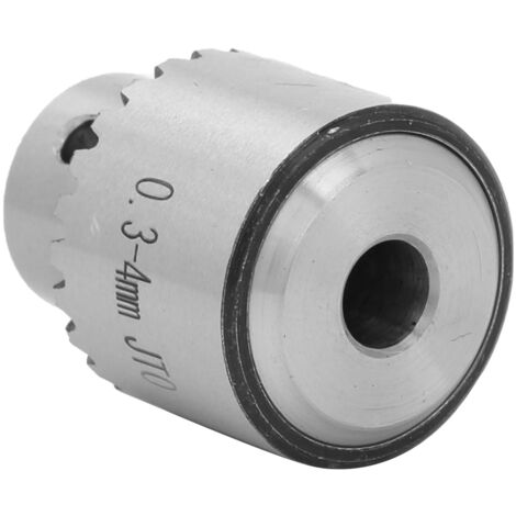 Mini-Bohrfutter, Schlüsseltyp JT0, Kegelaufnahme 0,3–4 mm, mit Schlüssel