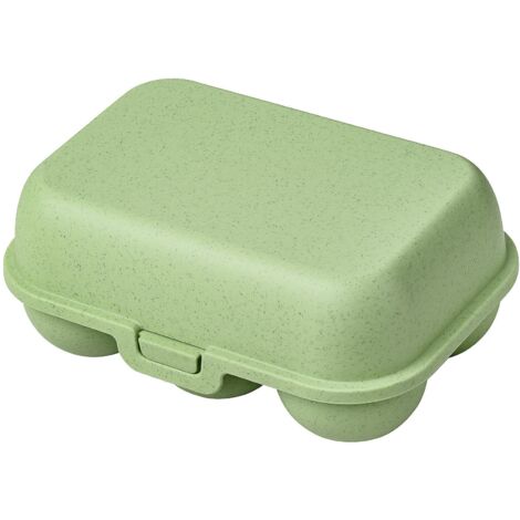 Mini Boîte à œufs Nature Vert Feuille - Egg To Go - Koziol