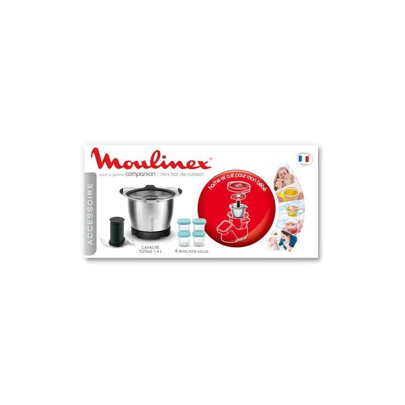 Mini bol de cuisson 1.4L + 4 pots livre pour pieces...