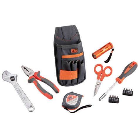 MINI BOLSA NYLON P/CINTURÓN 15 PIEZAS ALYCO ORANGE