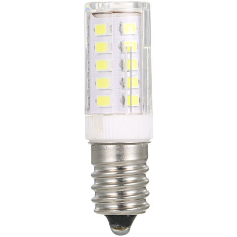 Mini bombilla LED E14 de 5W - Iluminación de 360° para refrigerador, horno, campana extractora, 33 LED, 3000K/6000K