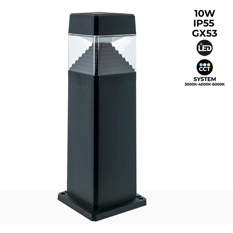 Fumagalli - Mini potelet pour chemins led 'ester 500' - GX53 - 10W - Noir