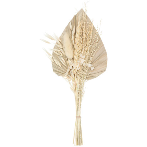 Mini Bouquet de Fleurs Naturelles "Seav" 30cm Beige
