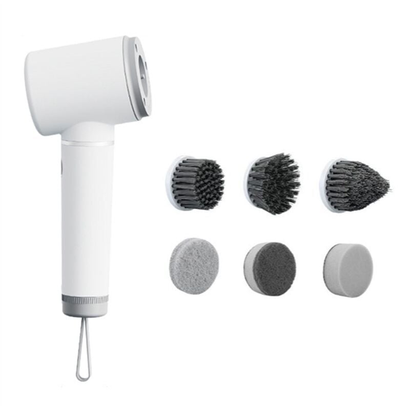 Mini Brosse de Nettoyage Électrique, à Outils Batterie, Multifonctionnelle pour Carrelage Mural et Cuisine