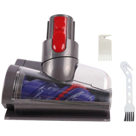 Mini brosse motorisée anti-emmêlement pour aspirateurs Dyson V7, V8, V10, V11 et V15, brosse anti-acariens