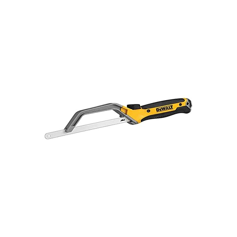 Dewalt - mini hacksaw 300 mm with adjustable blade length 10 and 12 inches small hacksaw with 12 inch blade DWHT20327-0