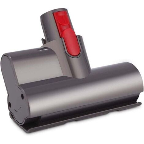 Mini Buse Turbine Brosse pour Dyson V7 V8 V10 V11 V15 Brosse Matelas Canape Brosse Douce Turbine Brosse à Dégagement Rapide pour Siège Auto Fauteuil Elimine Les Acariens et Les Allergènes