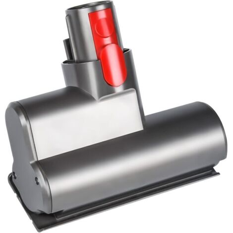 Mini buse turbine pour aspirateur Dyson V7 / V8 / V10 / V11 / V15, rouleau de brosse à dégagement rapide pour canapé, siège auto, fauteuil, élimine les acariens et les allergènes