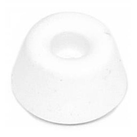 Mini butoir de porte en caoutchouc BLANC