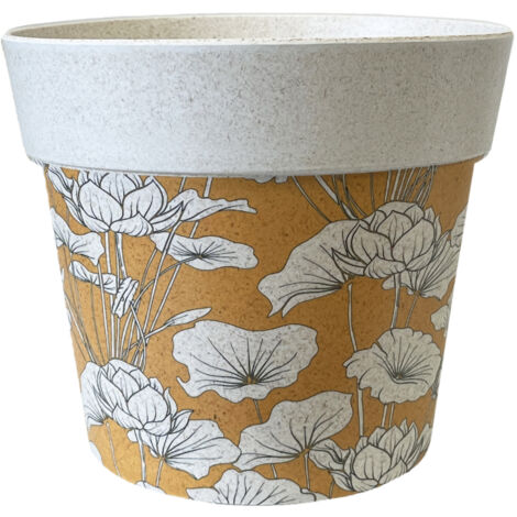 Mini cache pot en bambou pour mini succulentes