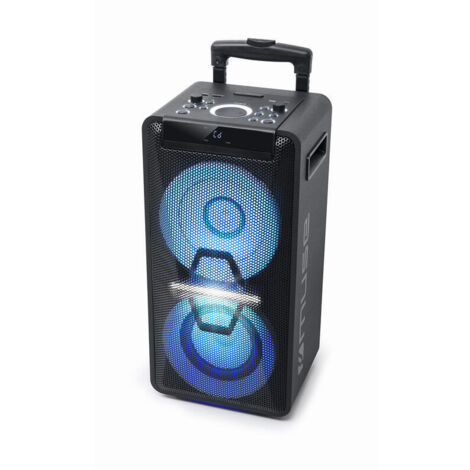 mini cadena 300w negra con bluetooth - m1920dj - muse -