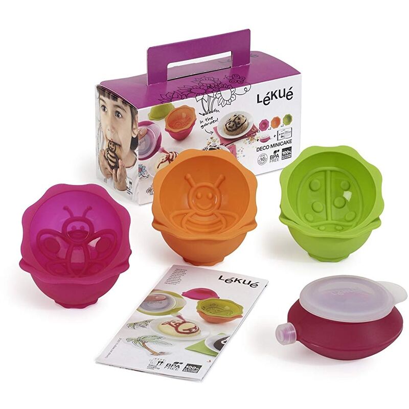 

Kit Moldes Repostería Mini Cakes Jardín de Lékué