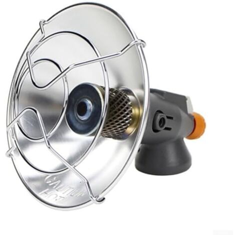 Mini calefactor portátil para exteriores para invierno - Calefactor de gas sin depósito - Calefactor para camping - Acero inoxidable - Compacto y ligero - Diseño seguro - Versátil