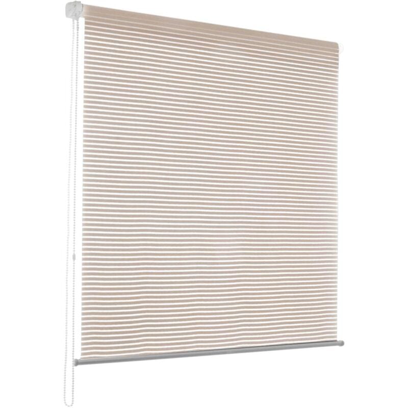 Casa Pura - Store enrouleur Fashion coloris Deluxe Stripe Beige 60 x 150 cm