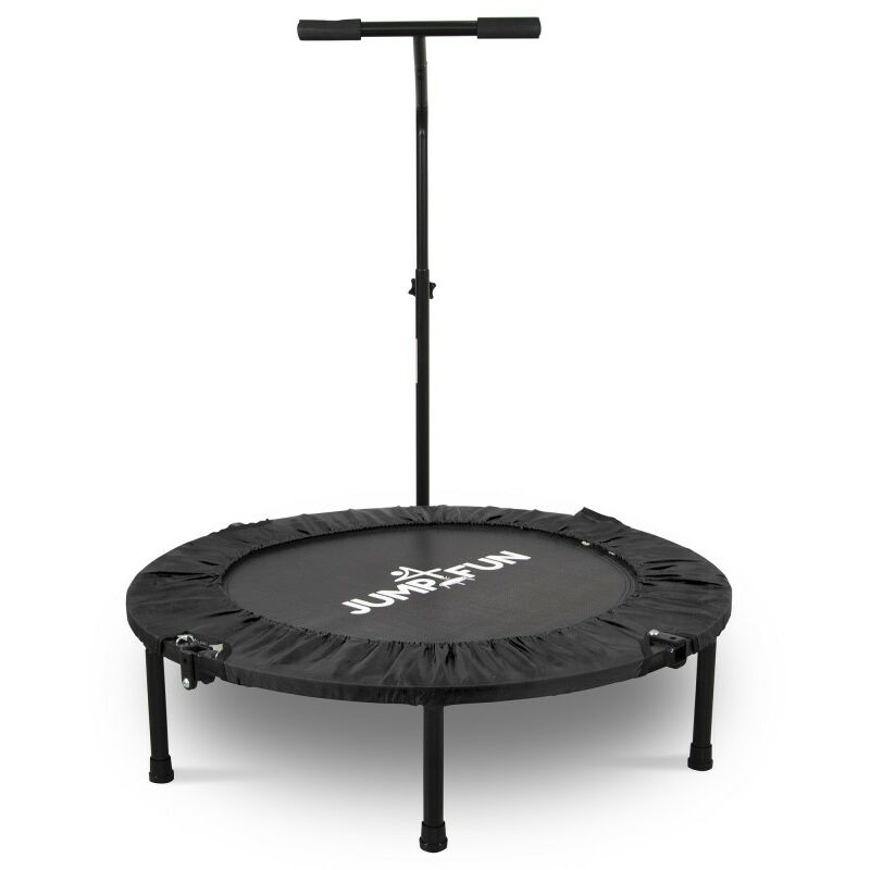 

Mini Cama Elástica - Trampolín Fitness Plegable T-Bar - Ø92cm - Negro - Jump4fun