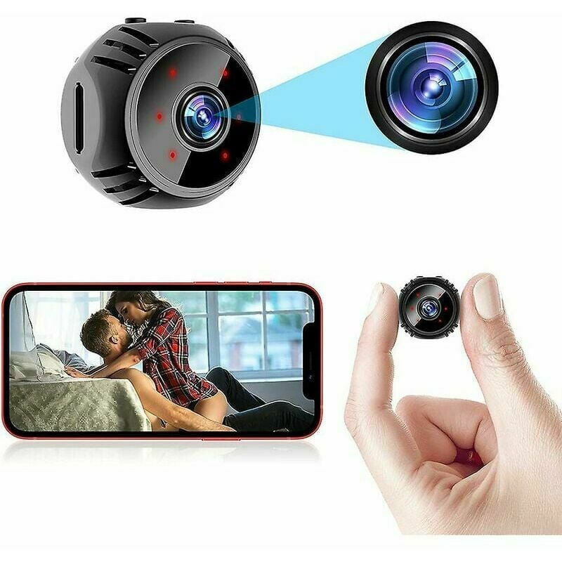 Mini caméra de surveillance de téléphone portable 1080p caméra sans fil caméra espion