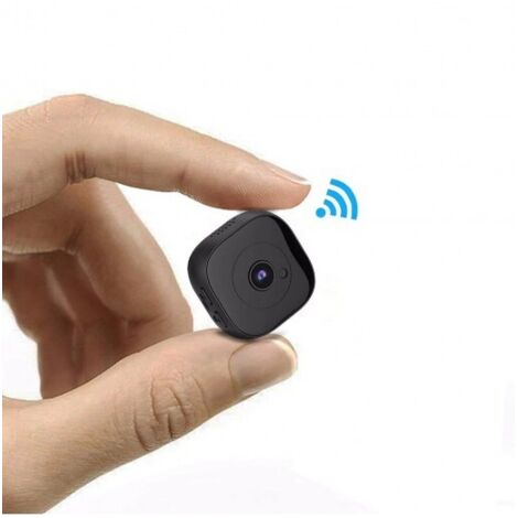 Mini caméra de surveillance IP Wifi H19 HD 30 fps capteur de mouvement et vision nocturne + Carte micro SD 64go