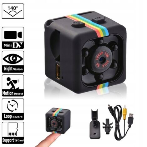 Mini caméra DV cachée SQ11 Full HD Sports