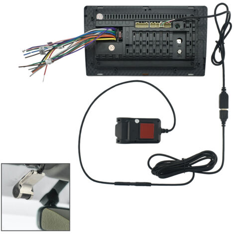 Mini caméra DVR pour voiture 170 degrés réglable HD 1080P enregistreur de course accessoires