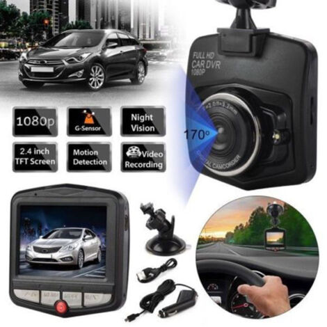 Mini Caméra Dvr Pour Voiture Moniteur Lcd 1080p Full Hd 2.4 Sd Video Camera