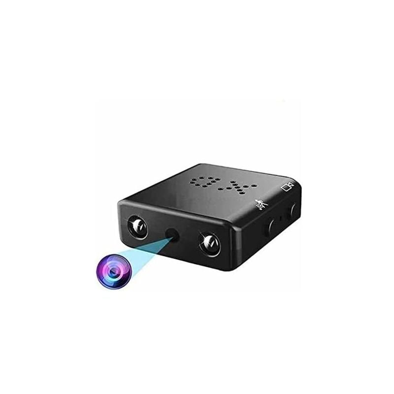 Debuns - Mini Caméra Espion hd 1080P Caméra sécurité avec Vision Nocturne, Détection de Mouvement pour Utiliser à la Maison, en Voiture, au Bureau ou
