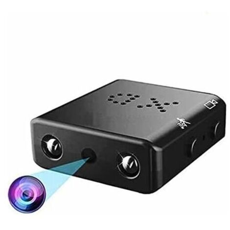 Mini Caméra Espion HD 1080P Caméra sécurité avec Vision Nocturne, Détection de Mouvement pour Utiliser à la Maison, en Voiture, au Bureau ou à l'Extérieur..DEBUNS