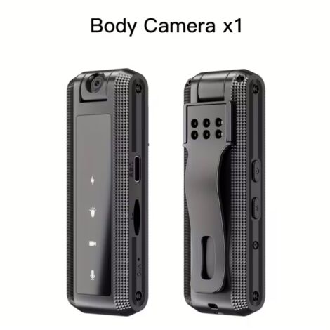 Mini caméra espion numérique portable, enregistreur vidéo discret, caméra de surveillance, pour réunions et utilisation mobile, enregistrement audio et vidéo rapide.