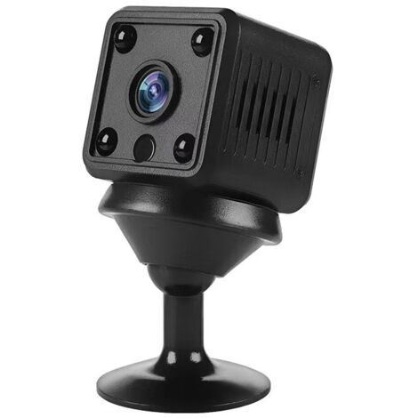 Mini caméra espion sans fil Full HD 1080p avec audio et vidéo, moniteur bébé secrètement caché, caméra de surveillance de sécurité à domicile avec vision nocturne et détection de mouvement