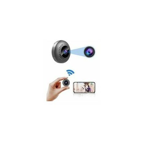 FAMILLE Mini Caméra Espion Wifi-1080P Caméra Cachée Sans Fil-Caméra Nounou avec Enregistrement Audio et Vidéo Flux en Direct-Portable Petite Caméra de Surveillance de Sécurité pour Voiture Maison Intérieur-av