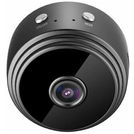 Mini Camera Espion WiFi IP Cachee sans Fil Full HD 1080P Enregistreur, Micro Nanny Cam de Surveillance avec Vision Nocturne Infrarouge et Detection de Mouvement, Interieur/Exterieur