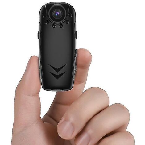 Mini caméra pour forces de l'ordre, enregistreur vidéo 1080p, caméra corporelle portable professionnelle, enregistreur pour réunions, longue autonomie.