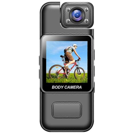 Mini caméra Wi-Fi 4K HD avec enregistreur vidéo numérique 128 Go (illustrée)
