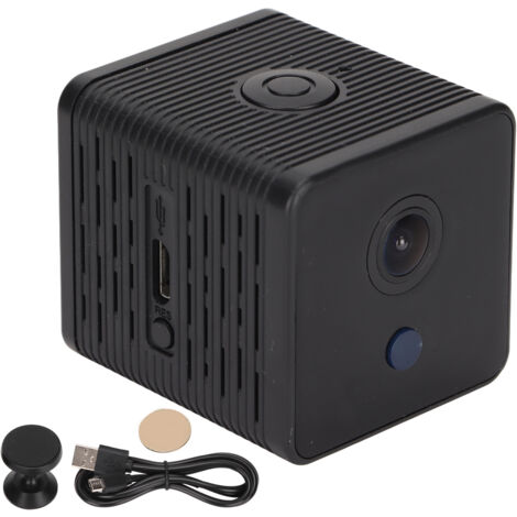 Mini Caméra WiFi 1080P Détection de Mouvement Vision Nocturne pour Surveillance Domestique et Sport