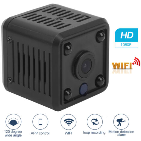 Mini caméra WIFI 1080P haute définition IR vision nocturne moniteur vidéo sans fil rechargeable