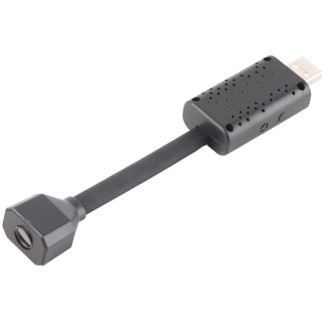 Mini caméra WiFi intérieure 1080P avec détection de mouvement et vision nocturne, idéale pour la sécurité domestique et compatible avec une application.