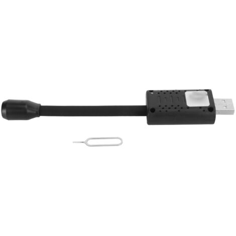 Mini Caméra WiFi sans Fil USB 1080P HD avec Détection de Mouvement et Vision Nocturne pour Surveillance Voiture Maison