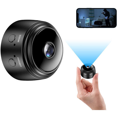 main image of "Mini Camera , Wireless WiFi Small Camera 1080P HD Home Security Surveillance Cameras with Night Vision Motion Detection, Tiny Cameras for Indoor/Outdoor Using"