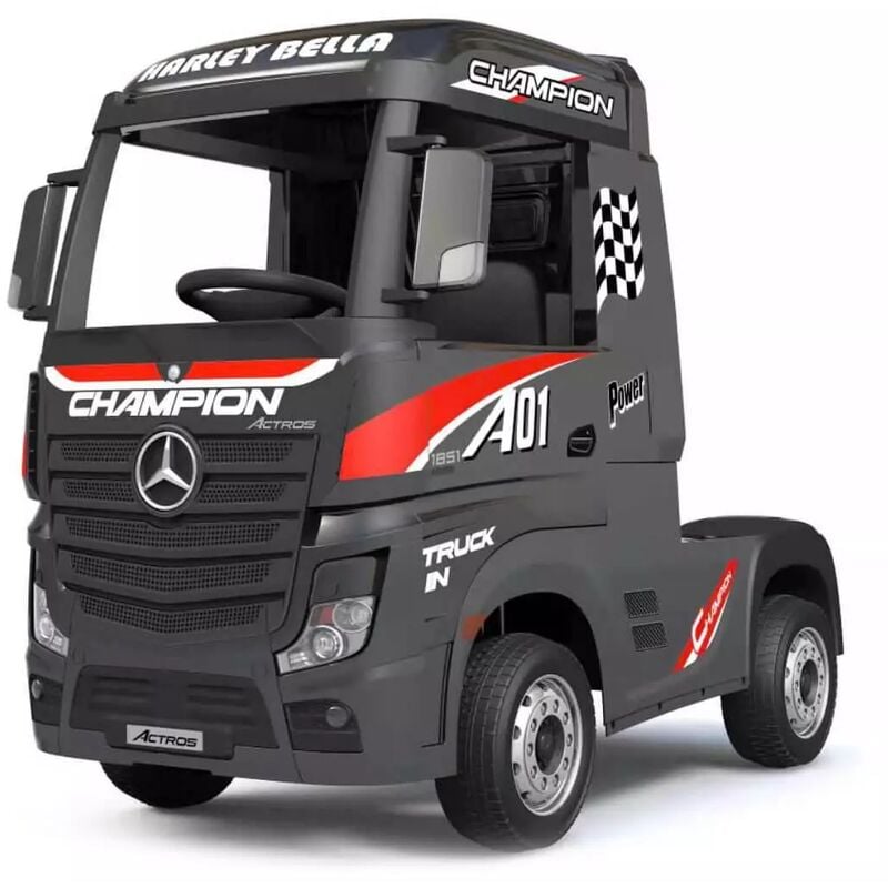 MINI CAMION MERCEDES ACTROS PER BAMBINI Black-de