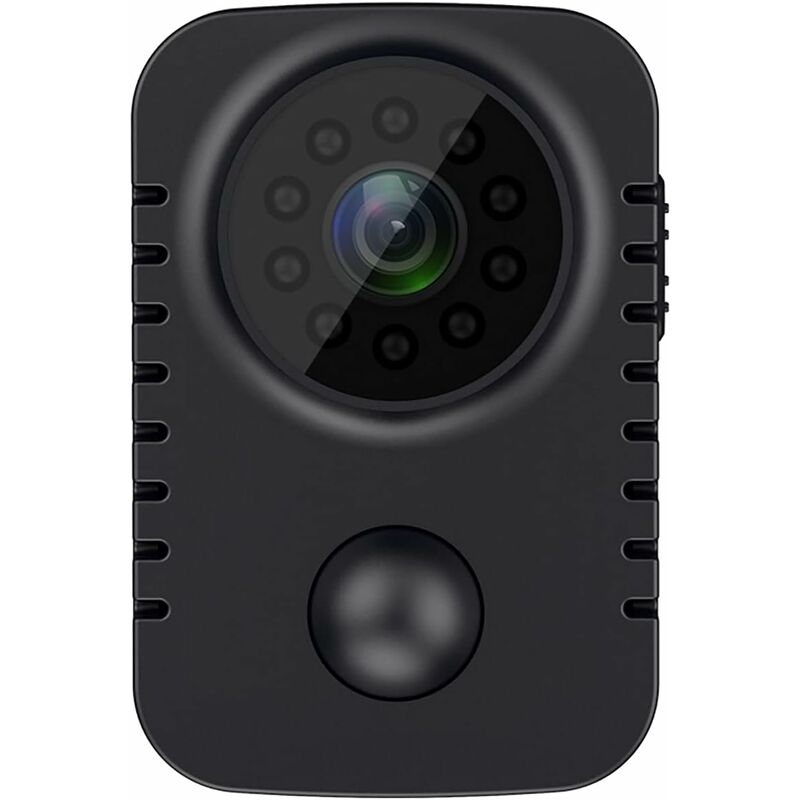 Mini caméra espion HD portable 1080p grand angle infrarouge pour le sport, la maison et le bureau avec une longue durée de vie de la batterie