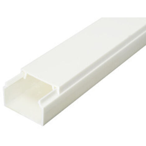 Mini canaleta adhesiva 22 x 11 mm color Marfil Electro Dh 48.000/22X11/M 8430552115075
