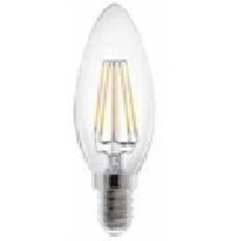 Mini candela lÁmpara mini led filamento 4w attacco e14 warm light inm1-041427
